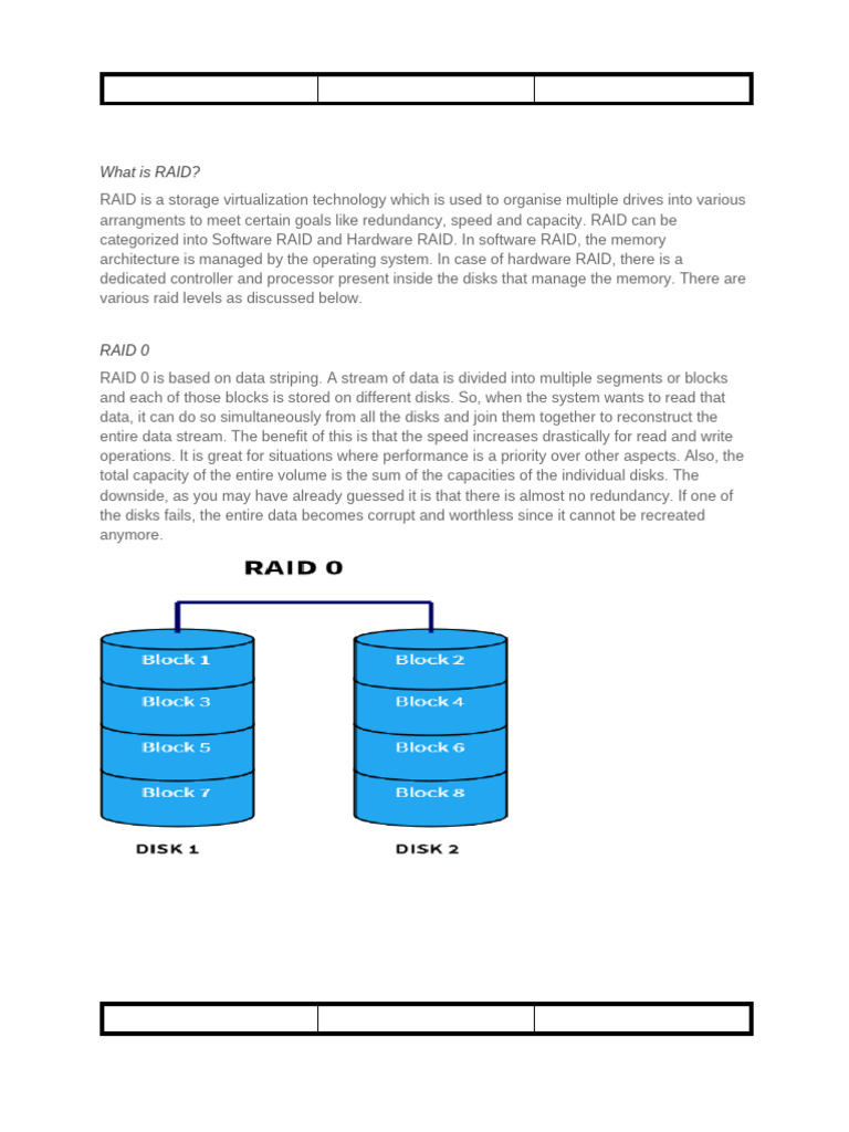 Understanding RAID Configurations | PDF | Classes Of Computers ...
