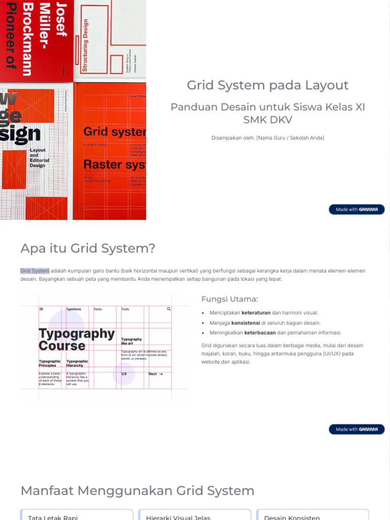 Panduan Grid System untuk Desain | PDF