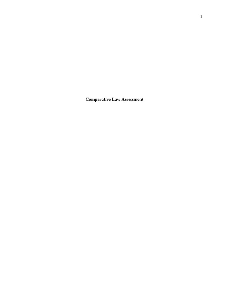 Critique of Watson's Legal Transplant Theory | PDF | Comparative Law ...