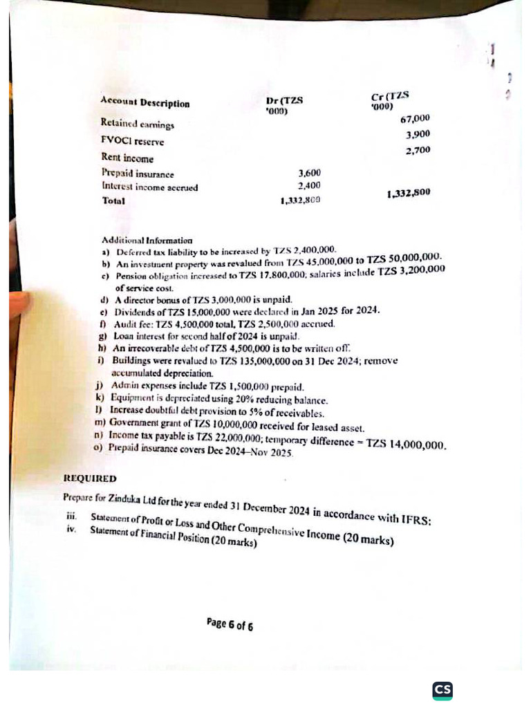 Account Question | PDF