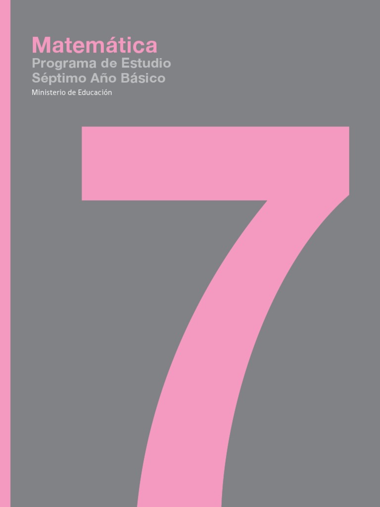 Matemático 7° Básico | PDF
