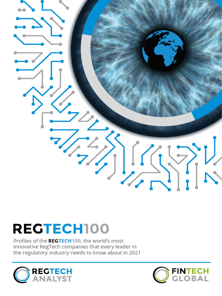 REGTECH100: Top RegTech Innovators 2021 | PDF | Regulatory Compliance ...