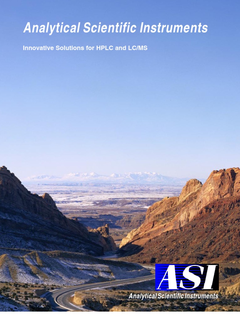 ASI - Resolution Systems | PDF | High Performance Liquid Chromatography ...