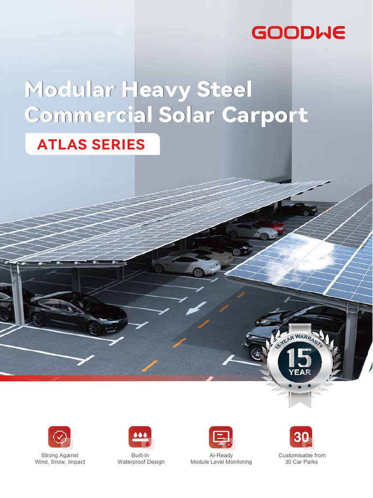 Atlas Modular Steel Solar Carports | PDF