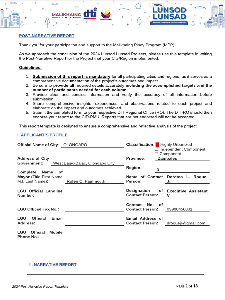 2024 Gapo Music Lab Report Template | PDF | Mentorship