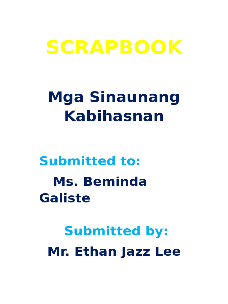 Scrapbook | PDF