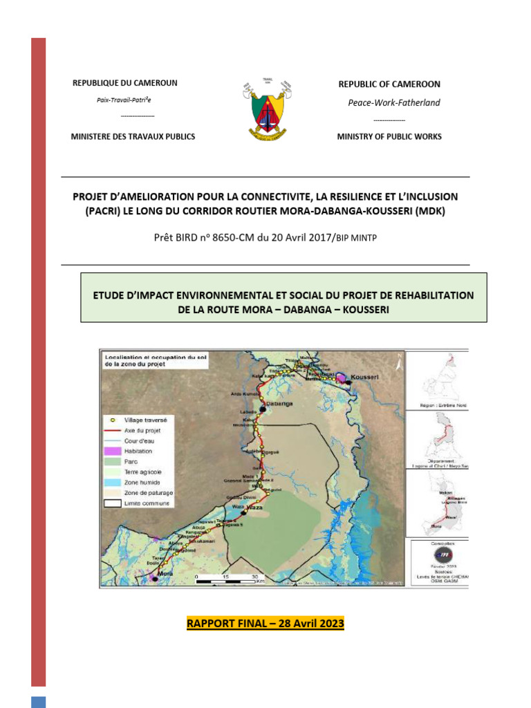 Impact environnemental du projet MDK | PDF | Environnement naturel | SIDA