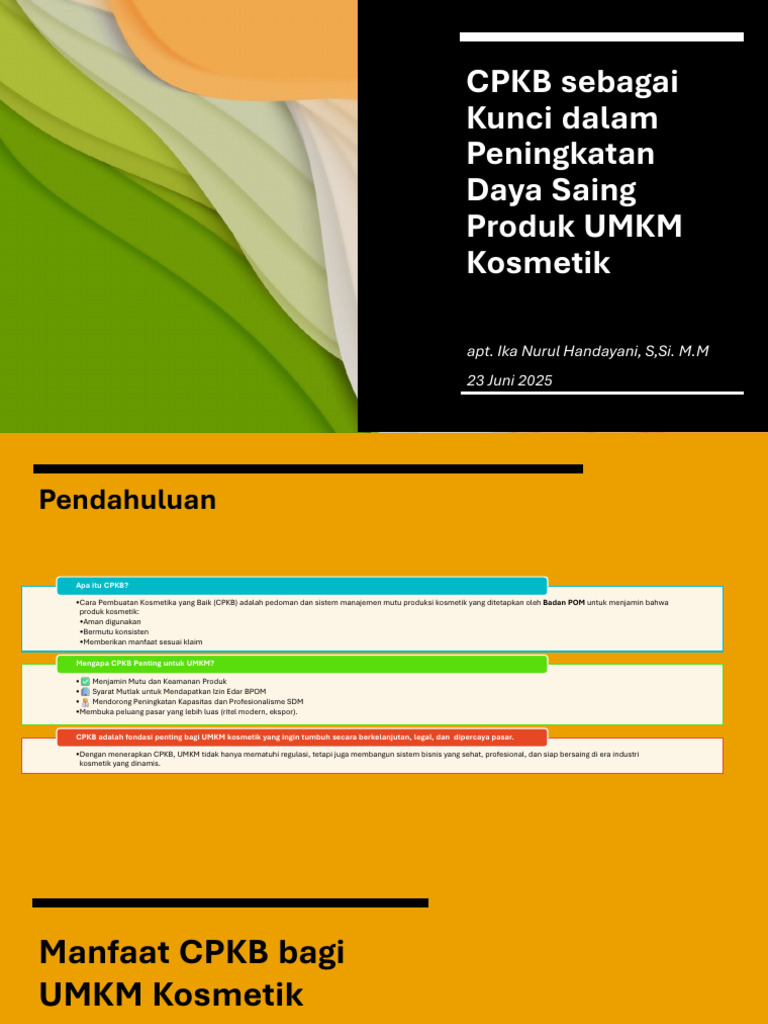 CPKB Bpom Juni 2025 | PDF