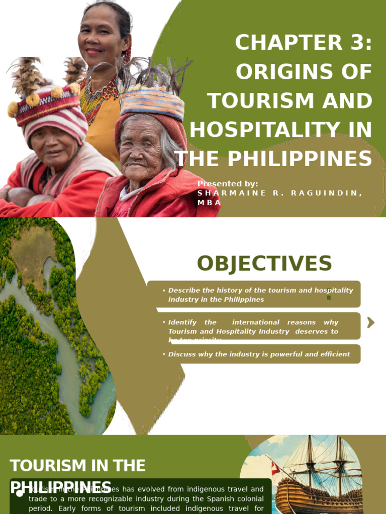 Chapter 3 Origins of Tourism and Hospitality in The Philippines | PDF ...