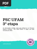PSC 2025: Inscrições 2ª Etapa | PDF