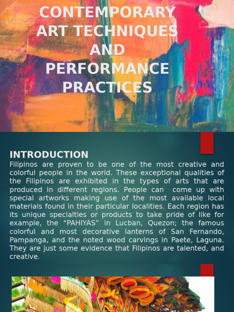 Contemporary Filipino Art Practices | PDF