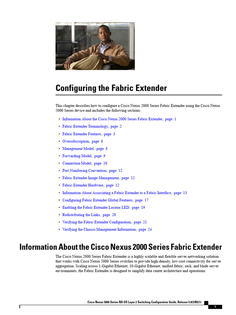Configuring Cisco Nexus 2000 FEX | PDF | Network Switch | Computer Network