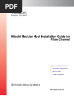 Hitachi AMS 2000 Family Host Installation Guide For Fibre Channel