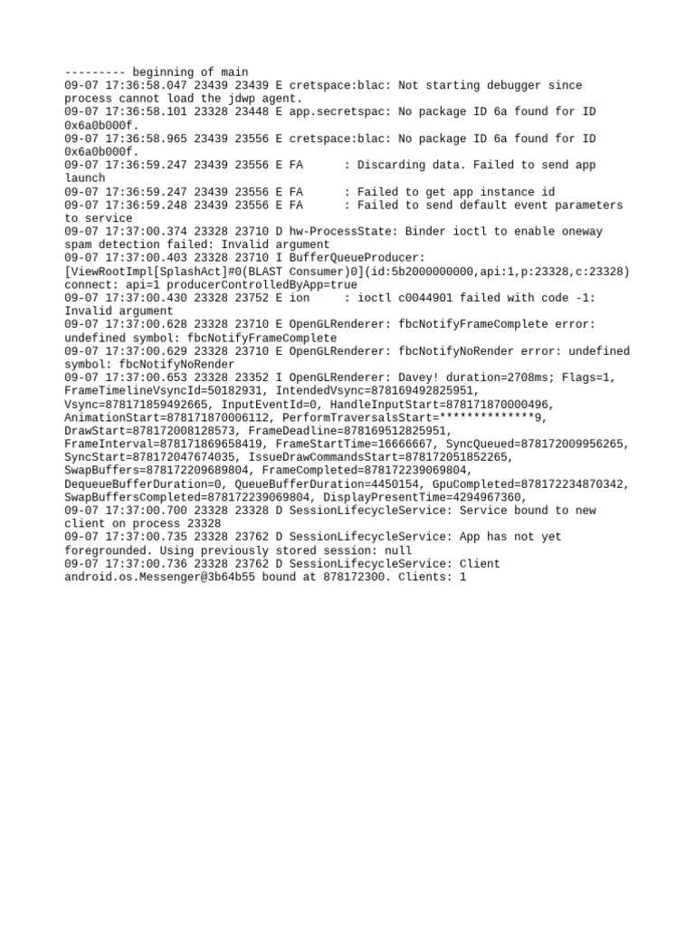 Com - Hello.miheapp - Secretspace Logcat | PDF