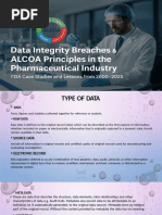 Data Integrity Principles of Alcoa+ | PDF