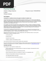 U of M Nursing Program Admission Guide | PDF | University And College ...