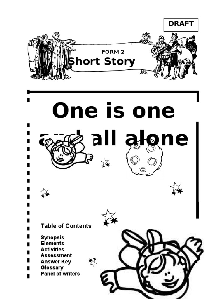 Form 2 Short Story One Is One and All Alone | PDF | Adjective