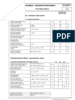 IGBT Module Technical Data Sheet