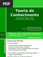 Teoria Do Conhecimento Hessen