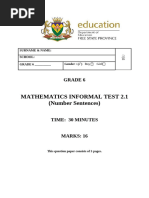 Number Sentences and Solutions Guide | PDF | Bus