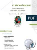 SVM Máquinas de Vectores de Soporte