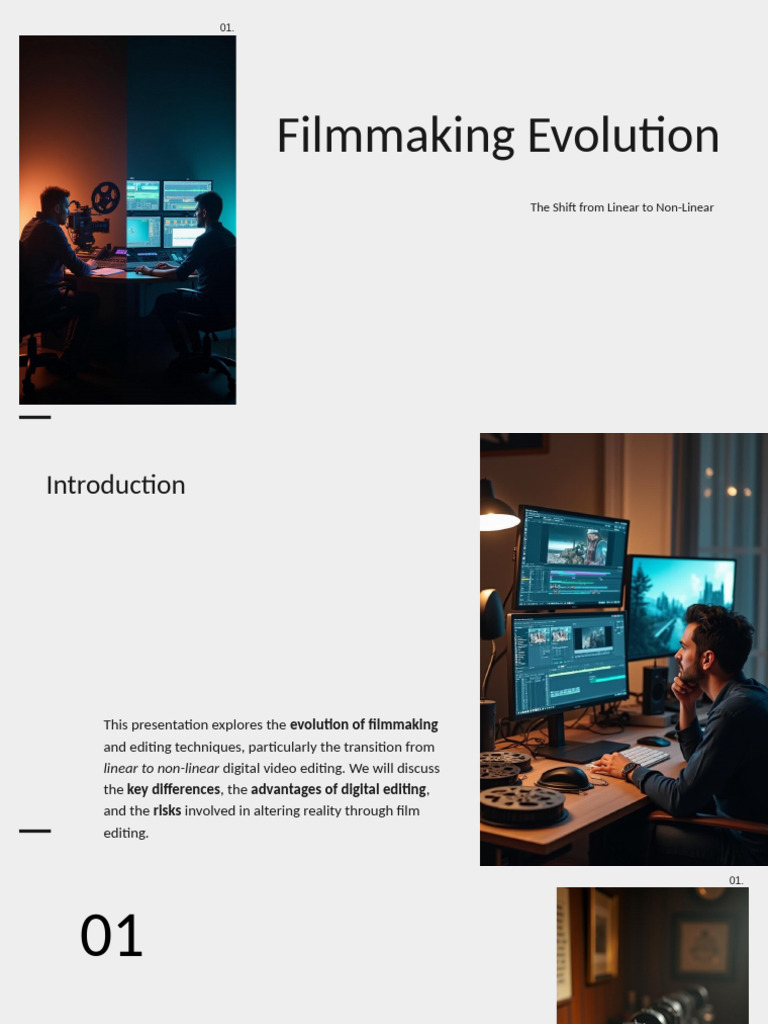 Filmmaking: From Linear to Non-Linear | PDF | Filmmaking | Storytelling