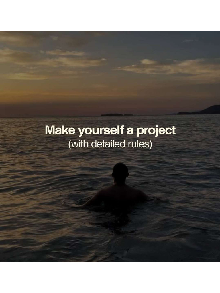 Make Yourself A Project 0 | PDF