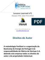 Energia de Portugal - Lessons Bootcamp nº1