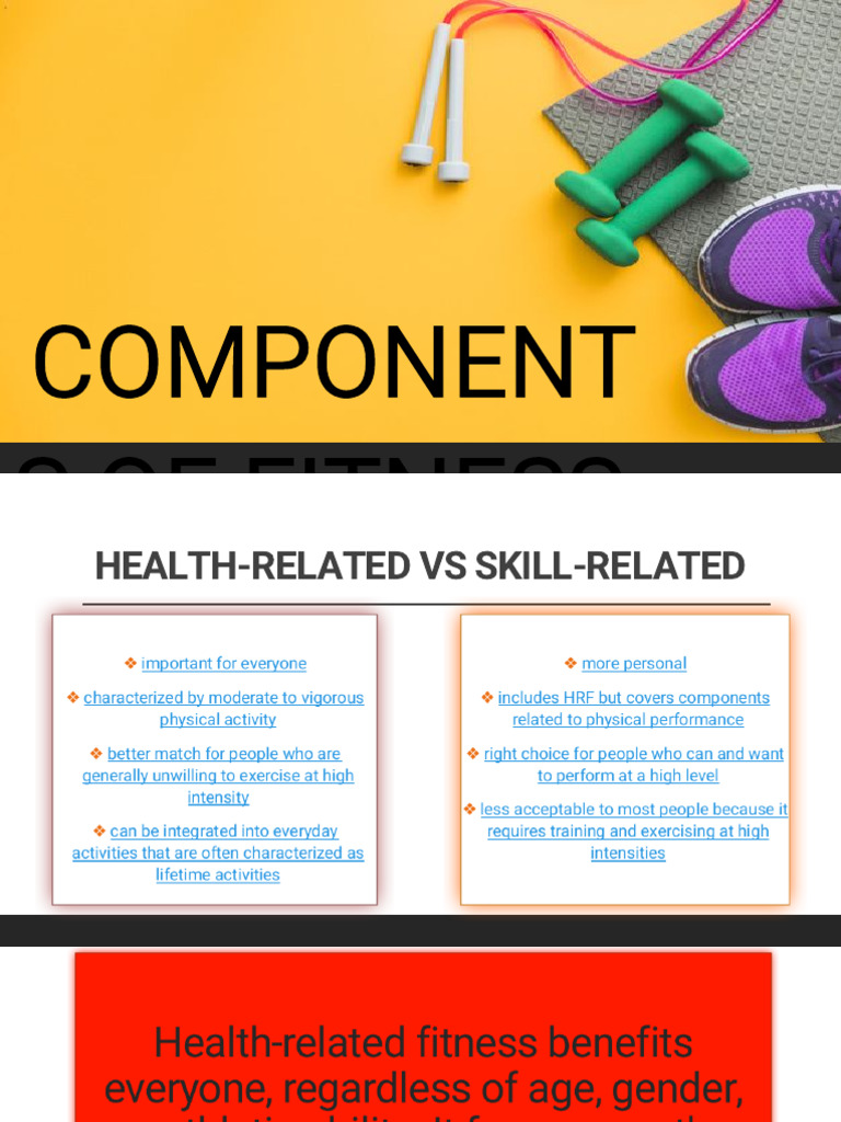 Components of Fitness Testing | PDF | Strength Training | Physical Fitness