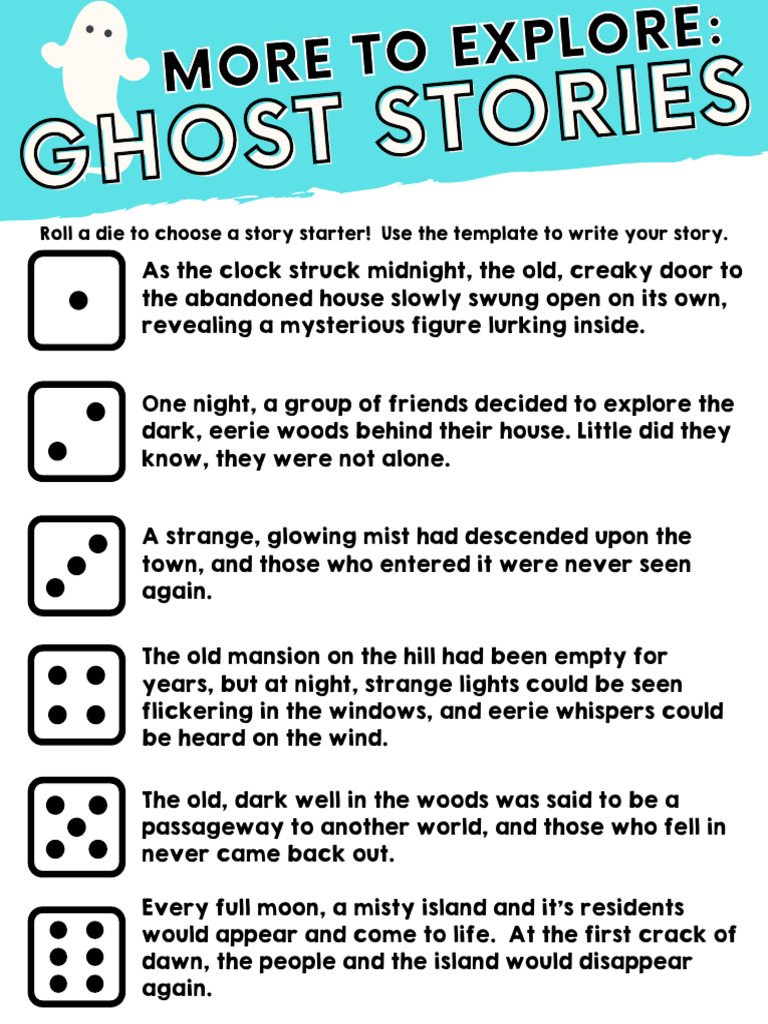 Spooky Ghost Story Starters | PDF
