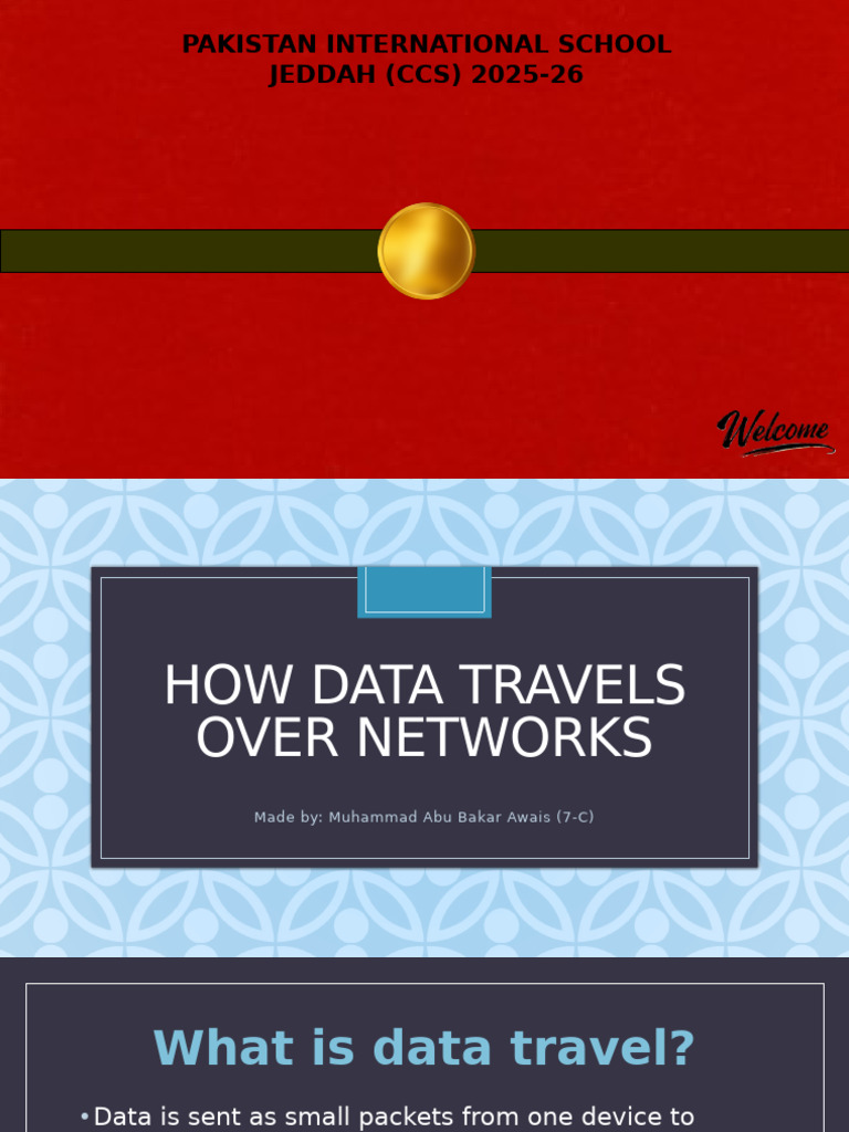 How Data Travels in Networks | PDF
