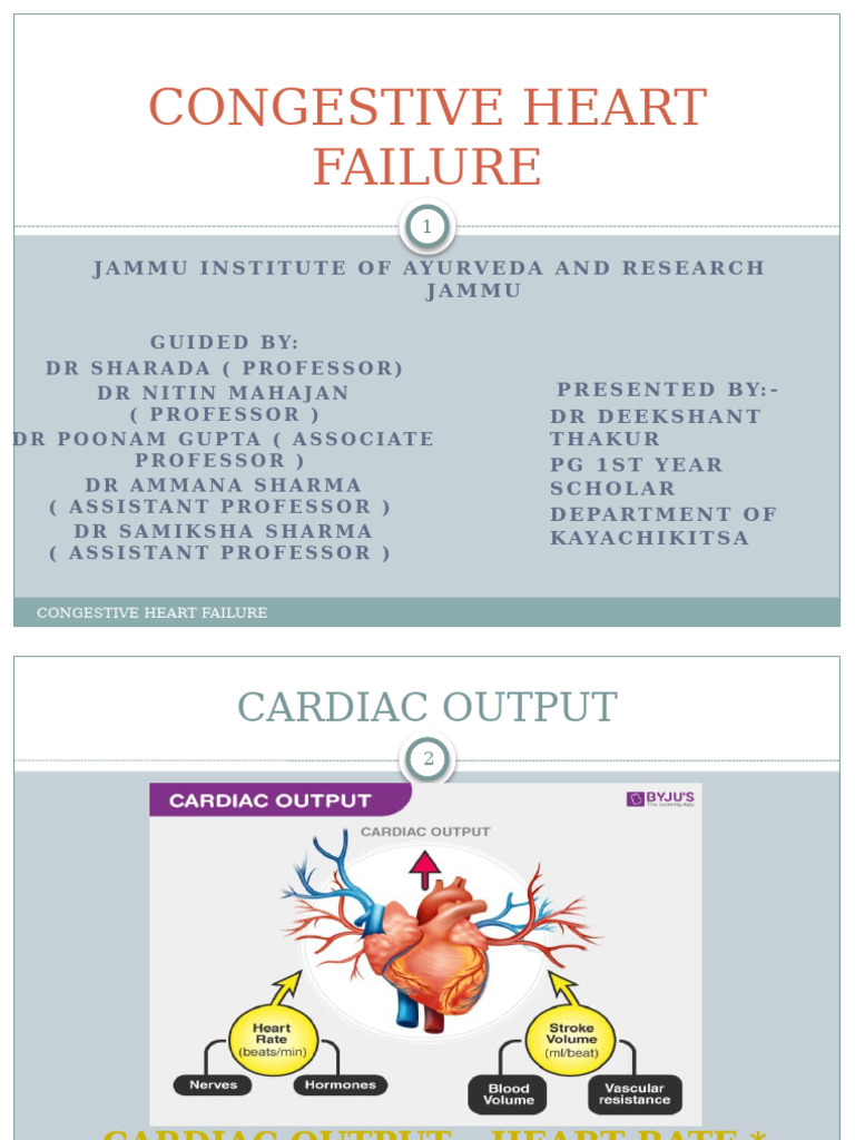 Congestive Cardiac Failure | PDF | Heart Failure | Heart