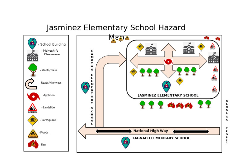 School Hazard Map Example | PDF