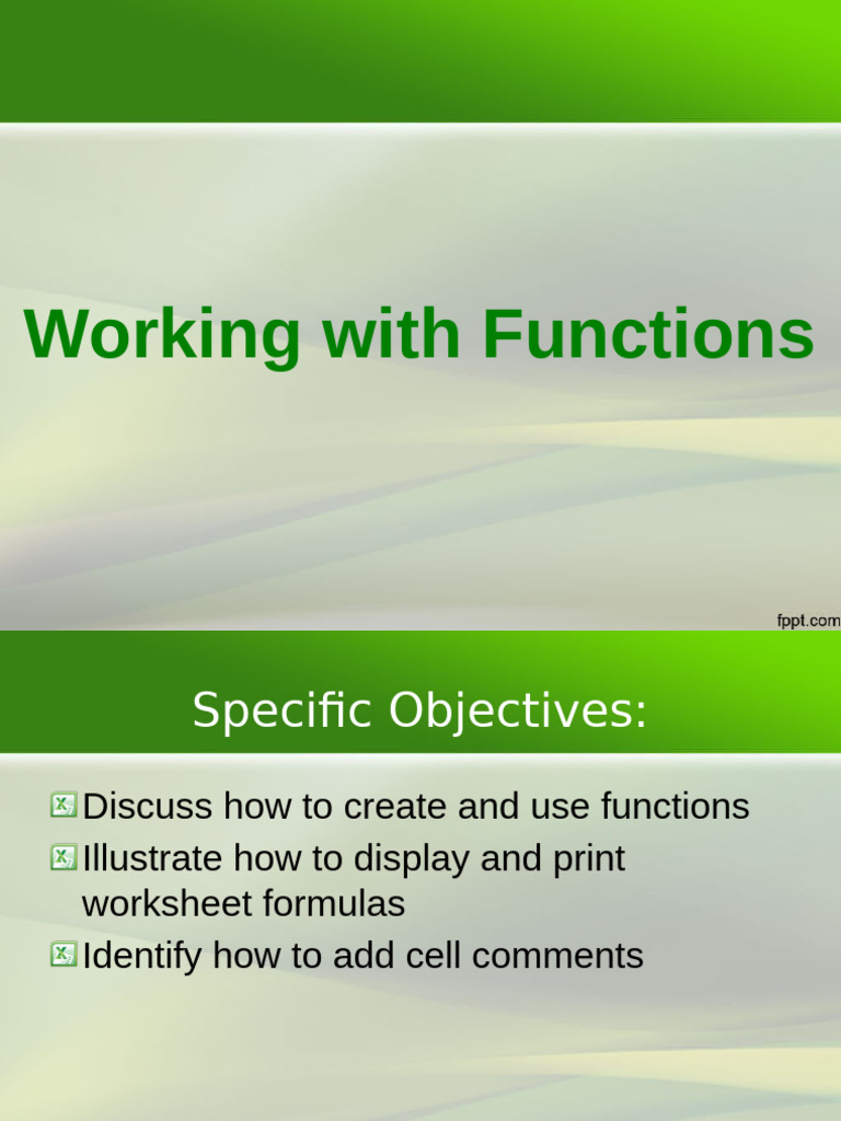 Lesson4-MSexcel - PPT 1757593125744 | PDF