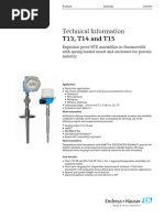 Endress-Hauser iTHERM TM411 EN | PDF | Pipe (Fluid Conveyance) | Metrology