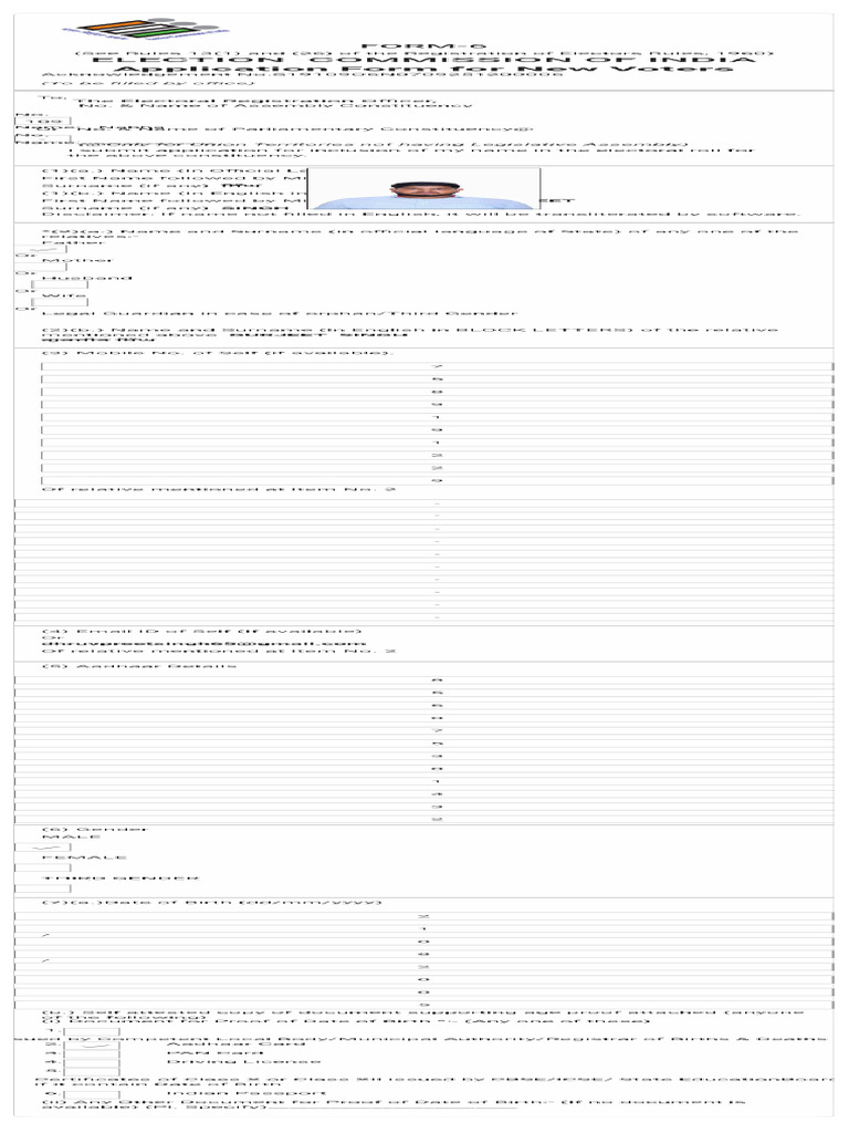 Form6 S19109O6N0709251200006 PDF | PDF