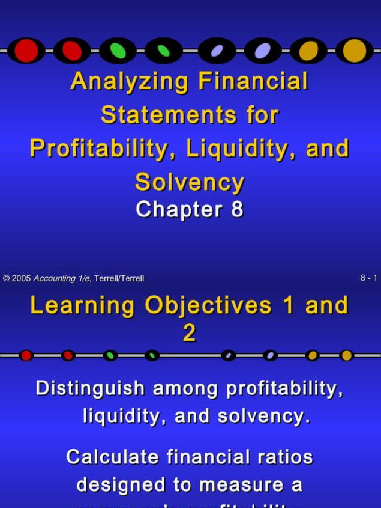 Profitability Ratios | PDF