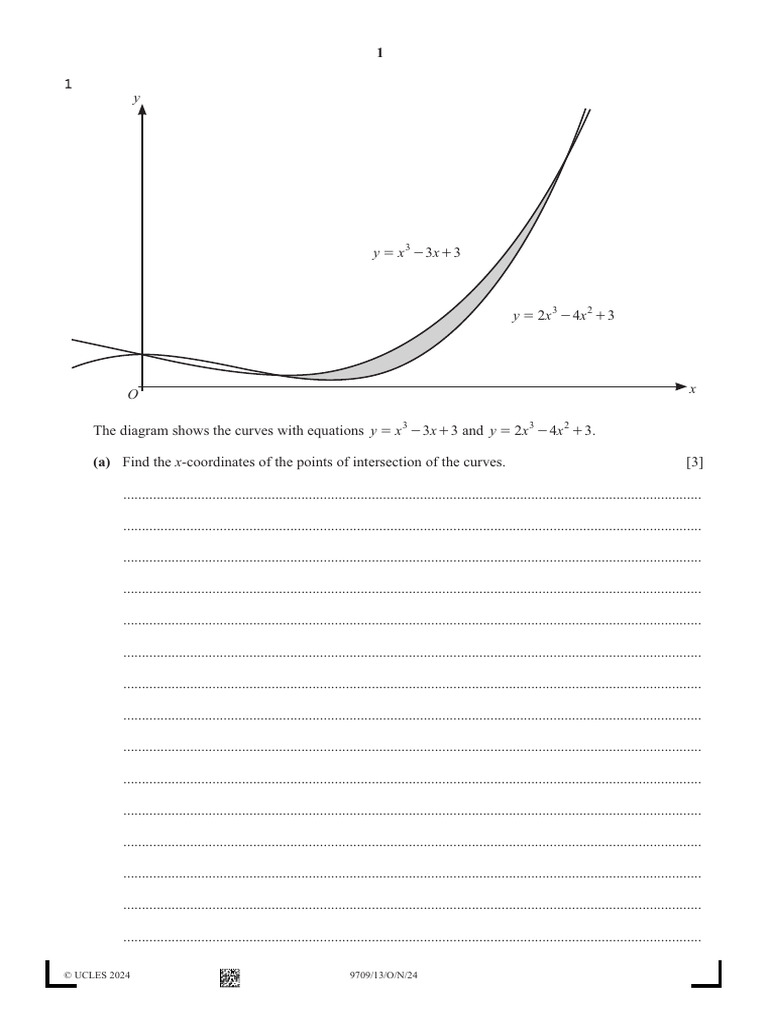 Intersection and Area of Curves | PDF | Mathematics | Combinatorics