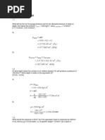 Pressure and Manometers-Worked Examples For Fluid Mechanics