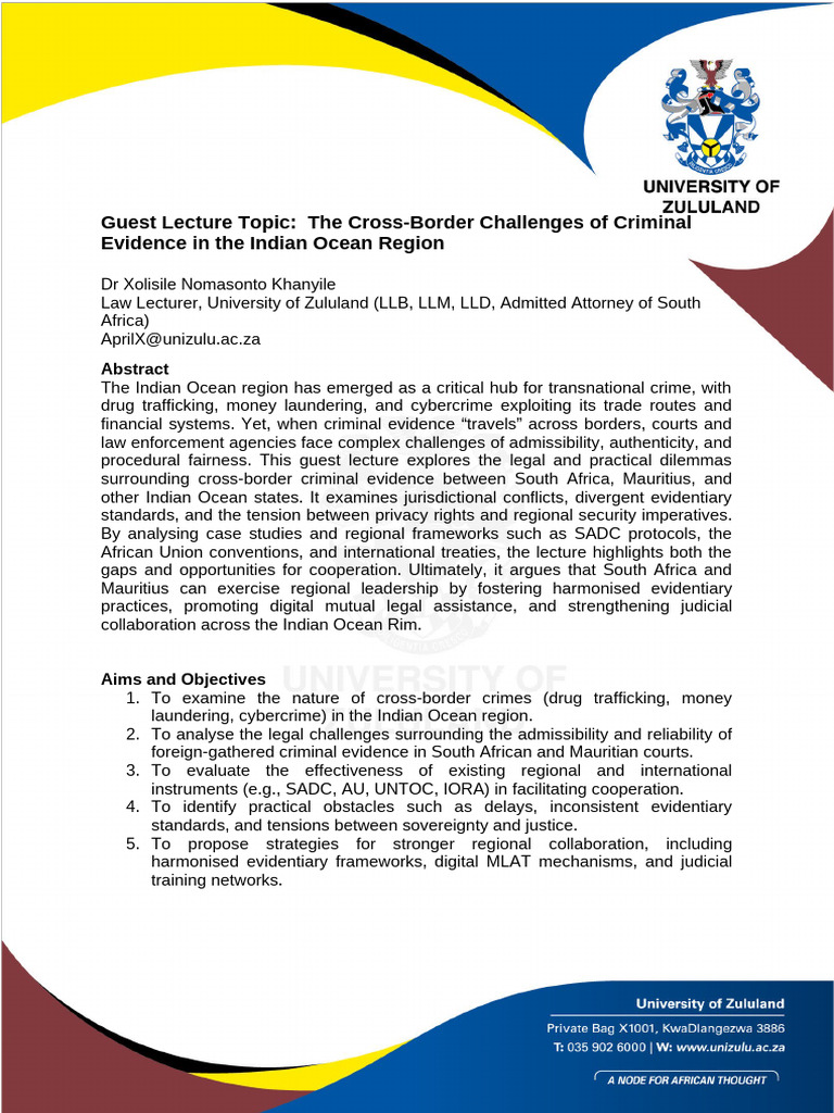 Guest Lecture | PDF