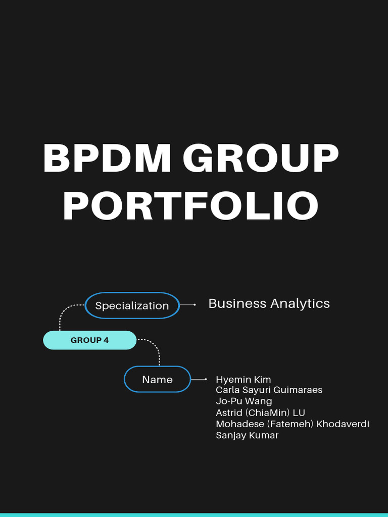 Business Analytics Portfolio Overview | PDF | Donald Trump | American ...