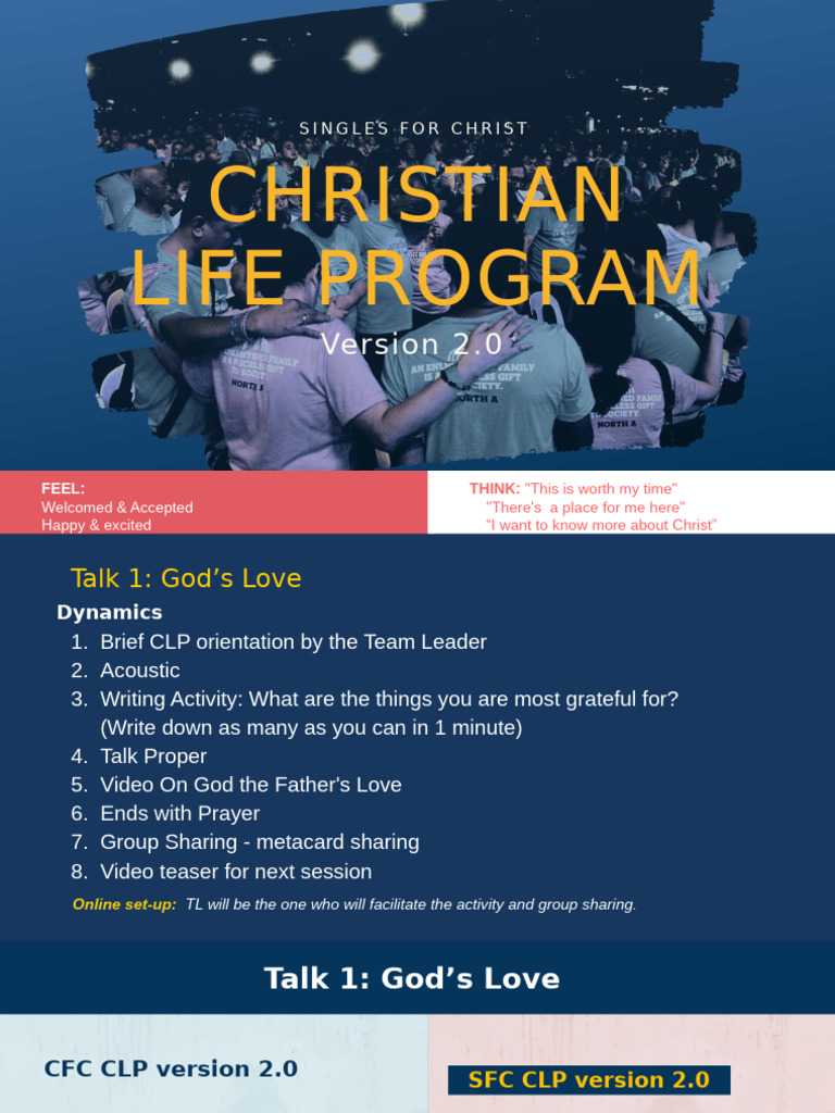 CFC CLP Talk 7: Family and Faith | PDF | Jesus | Faith