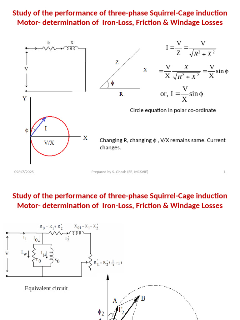 Induction Motor Performance Analysis | PDF | Electric Motor | Electric ...
