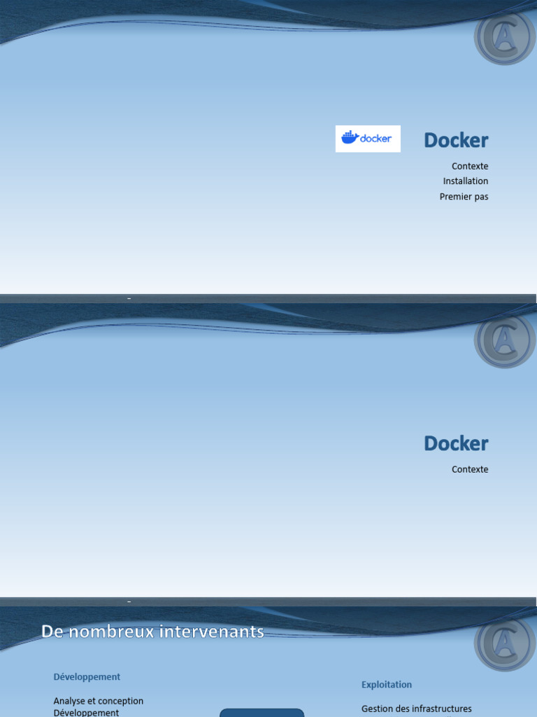 Introduction à Docker et DevOps | PDF | Développement de logiciel ...