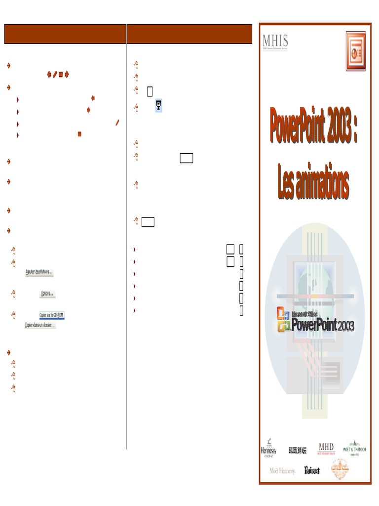 Navigation et Animation PowerPoint | PDF | Curseur (interface ...