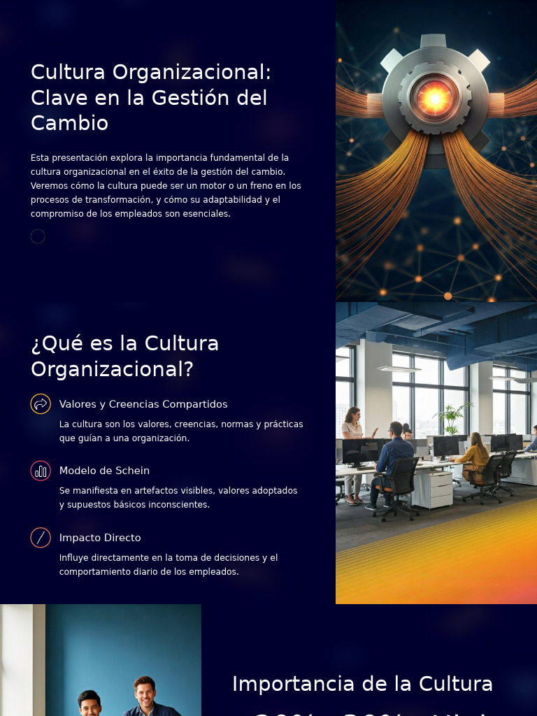 Cultura Organizacional y Cambio Efectivo | PDF | Cultura organizacional ...