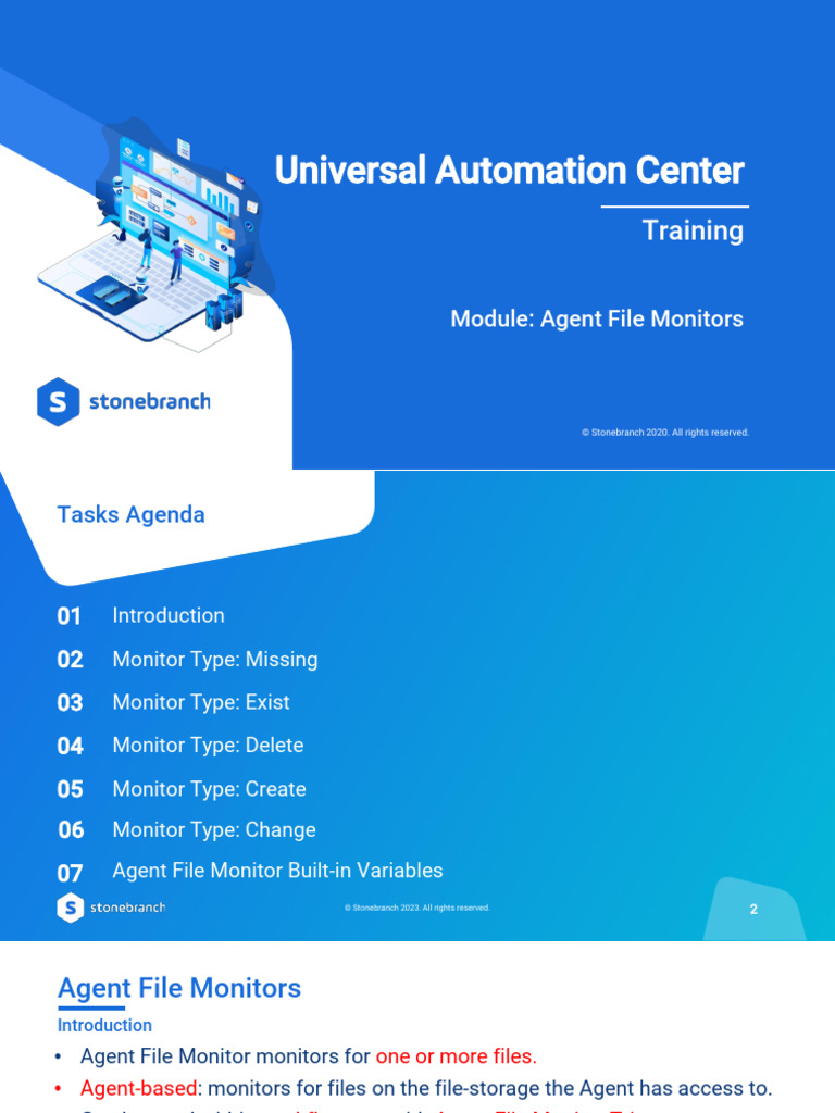 Agent File Monitors Training Guide | PDF | Computer File | Filename