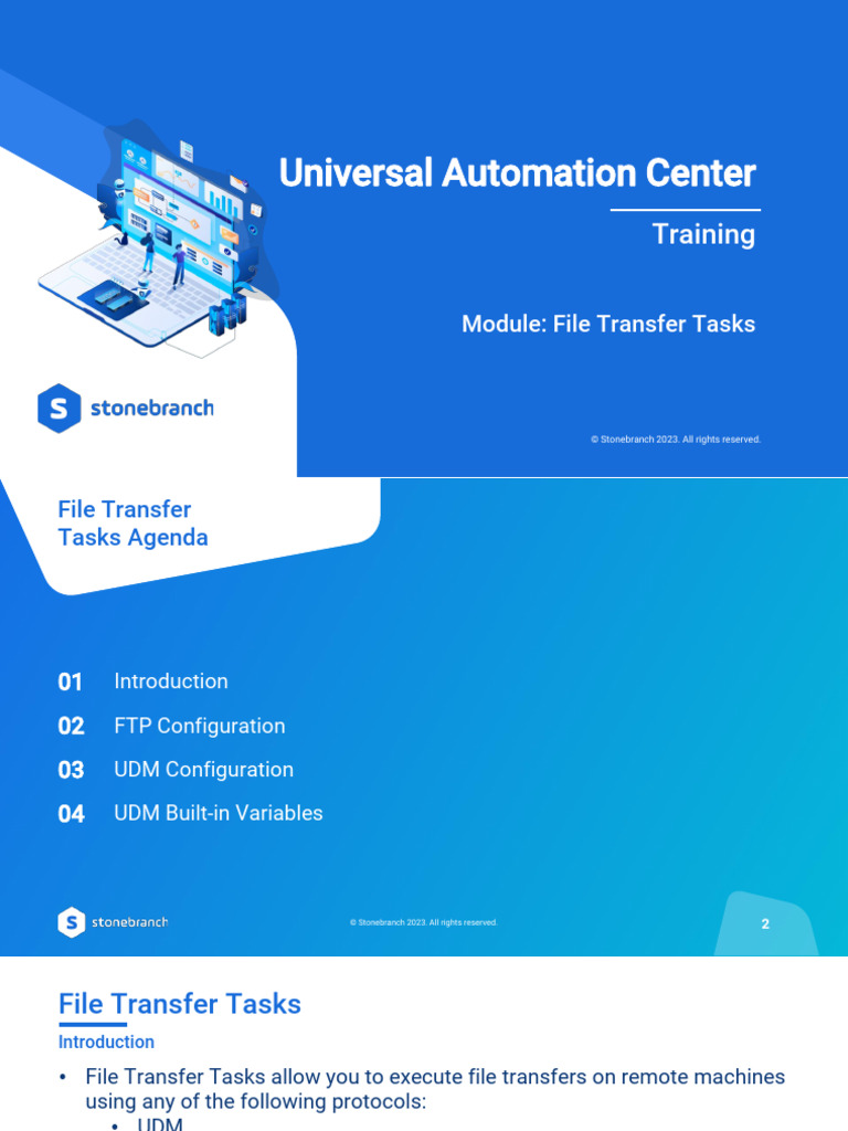 UDM File Transfer Training Module | PDF | File Transfer Protocol ...