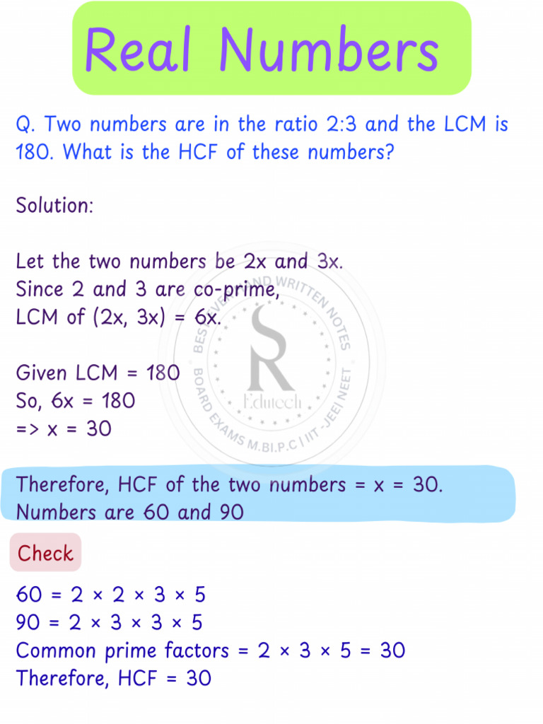 Real Numbers - 20250917 - 222930 - 0000 | PDF