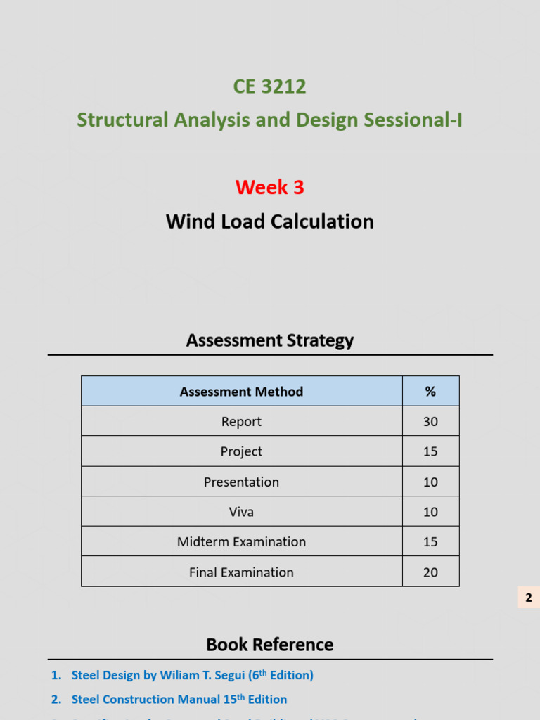 Wind Load Calculation for Structures | PDF | Wound | Windward And Leeward